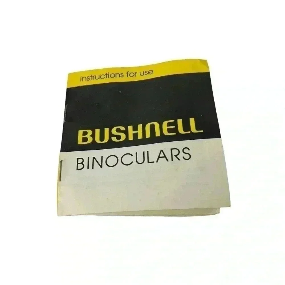 Vintage Bushnell Ensign 7x35 Binoculars Insta-Focus Optics, Case, Retro